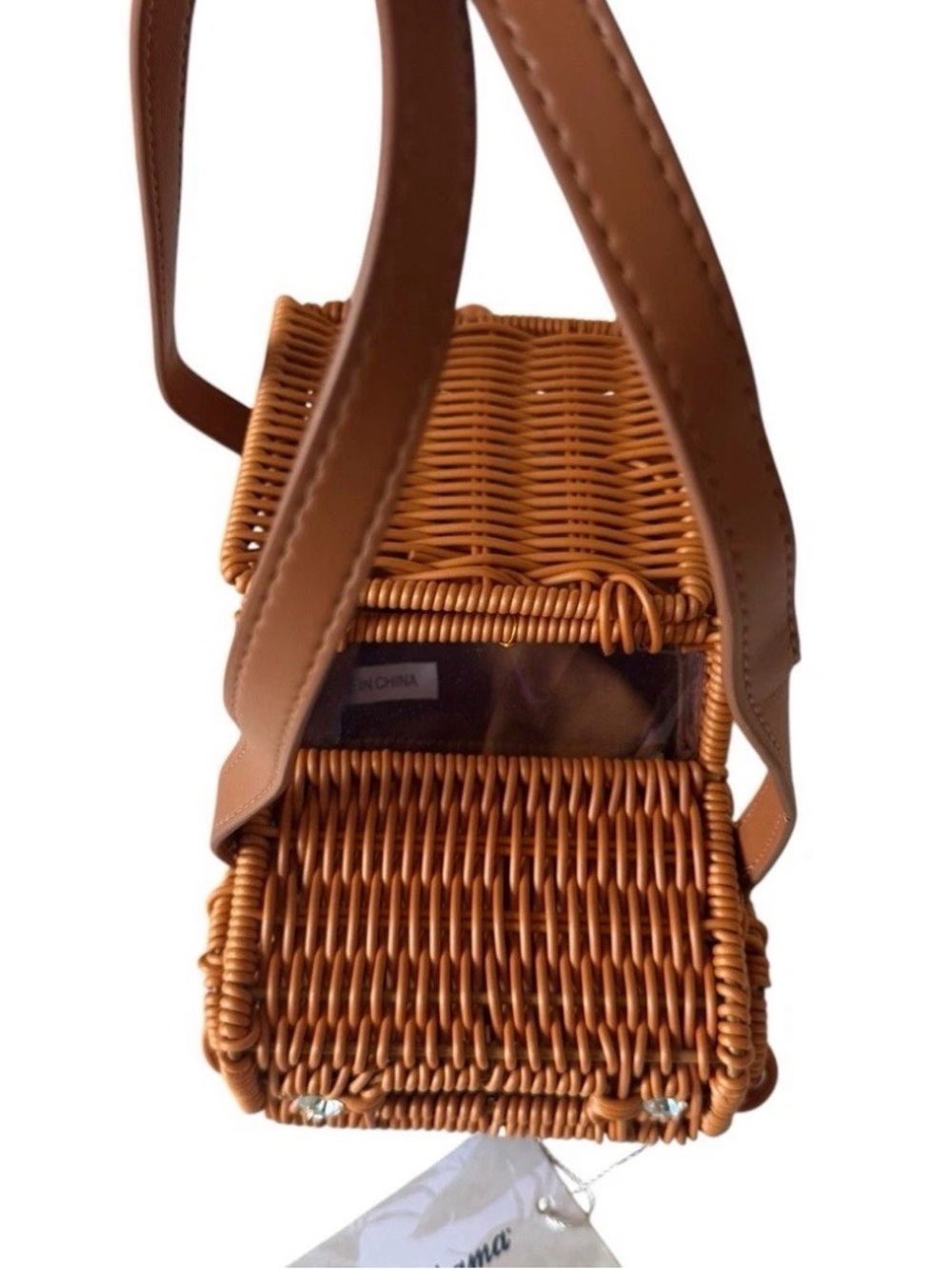 RARE! Tommy Bahama Viral Wicker Jeep Truck Car Handbag Novelty Summer Bag NWT - Picture 6 of 12